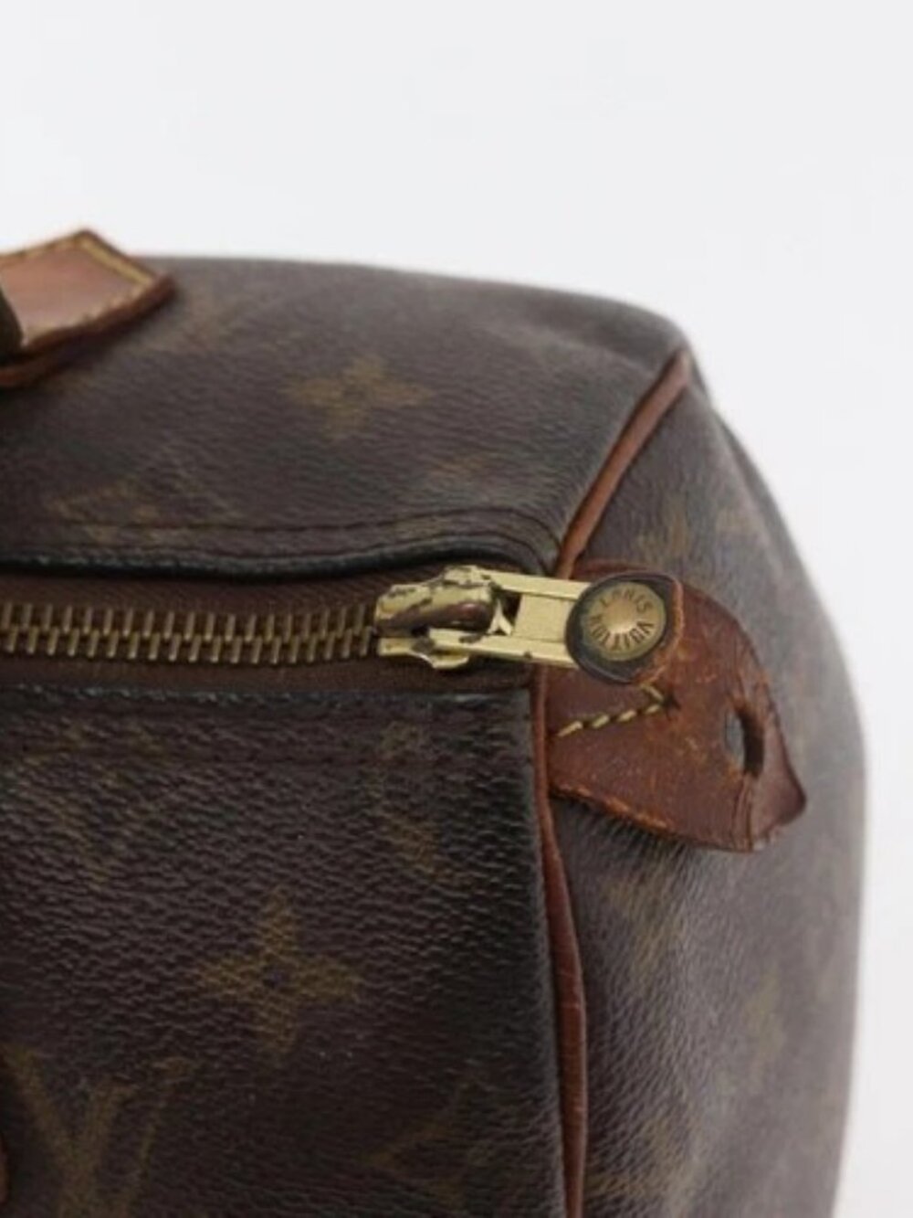 LOUIS VUITTON Monogram Speedy 25 Hand Bag M41528 LV Auth bs34665 - Picture 8 of 16